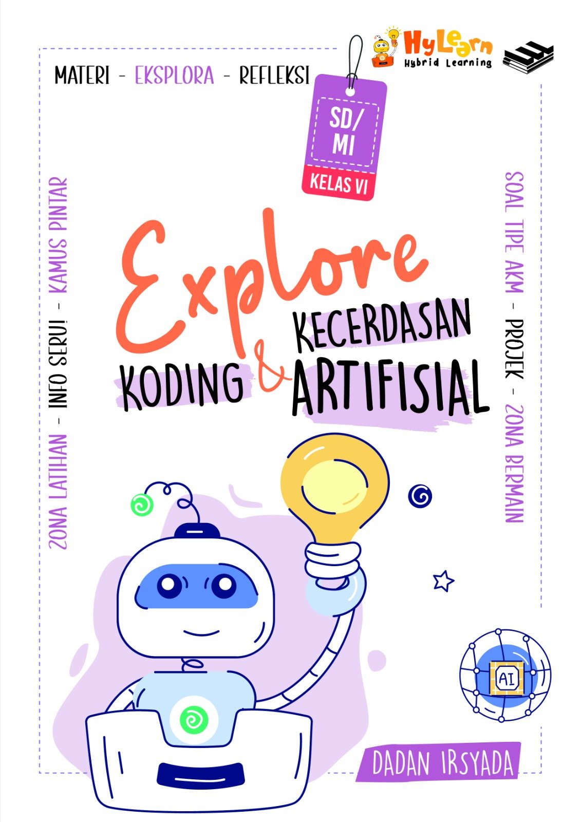 Explore Koding dan Kecerdasan Artifisial SD/MI Kelas VI book cover